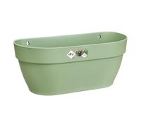 Elho Vibia Campana Mural 35 - Planteur pour Balcon & Extérieur - Ø 35.0 x H 14.8 cm - Vert/Vert Pistache