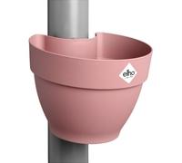 Elho Vibia Campana Pot gouttière 22cm Pot de Fleurs - Rose Poussière