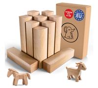 Eli® bois de tilleul à sculpter - quel bois de tilleul pour sculpter ou tourner - gabarit de sculpture - set d'ébauches en bois à sculpter - prisme