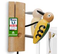 Eli® Charly le pivert qui frappe - cloche de cabane en bois - cabane dans les arbres - maison de jeux - chambre d'enfant - porte d'entrée