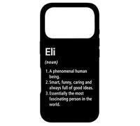 Eli Définition du nom Dictionnaire Amusant Coque pour iPhone 17 Pro
