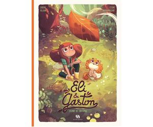 Eli & Gaston - L'esprit de l'automne - Celine Deregnaucourt - Ankama - cartonné - Bande dessinée jeunesse