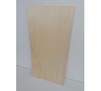Eli Lot de 10 contreplaqué de peuplier (10, 500 x 250 x 5)