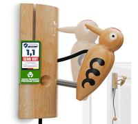 Eli Pic à frapper pour enfants en bois, sonnette pour cabane dans les arbres, maison de jeu, chambre d'enfant, porte d'entrée, maison sur pilotis, maison pour enfants, cloche, cadeau pour garçons et