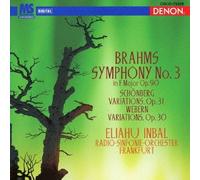 Eliahu Inbal / Frankfurt Radio Symphony Orchestra - Brahms:Symphony No.3/Schonbweb