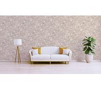 Eliano M1-No.3637 Papier peint en papier, beige, marron, aspect pierre