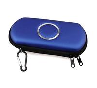 ELIATER PSP Étui de transport portable avec fermeture Éclair Compatible avec Sony PSP 1000 2000 3000 bleu