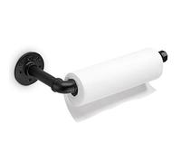 Elibbren Support de Papier essuie-Tout Industriel Robuste pour Cuisine et Salle de Bain