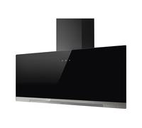 Hotte décorative Elica Aplomb BL/A/90 - Verre noir