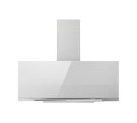 Elica – Hotte murale aspirante Aplomb WH/A/90 – 90 cm – Verre blanc – Commande tactile