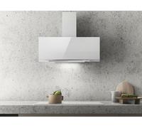 Hotte décorative Elica Aplomb WH/A/90 - Blanc verre