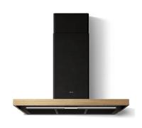 elica BIO @ BLRO/A/90 USB ROVERE - PRF0200562 Hotte Mural Largeur 90 cm, Noir Rouge Mat