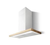 elica BIO @ WH/A/90 USB ROVERE - PRF0147266A Hotte Îlot Largeur 90 cm, Couleur Blanc