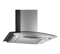 ÉLICE CIRCUS IX/A/60 HOTTE ASPIRANTE 80CM ILL.LED EN INOX + VERRE