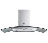 ELICA Circus Ix / A/60 Hotte Aspirants 80CM Ill. LED en Acier Inoxydable + Verre