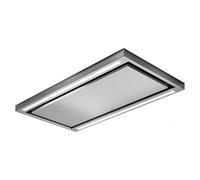 Elica Hotte de plafond Cloud seven IX A 90 - 90 cm Inox - Extraction/filtre - 760 m³/h - 3 vitesses
