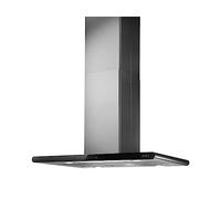 ELICA hotte lot GALAXY ISLAND (Noir - Acier Inox et verre)