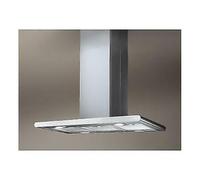 ELICA hotte lot GALAXY ISLAND (Blanc - Acier Inox et verre)