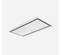 Elica Hilight Glass H16 Wh/A/100 Hotte À Îlot Aspirante En Verre Blanc Classe A
