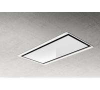 Elica Hilight Glass H16 Wh/A/100 Hotte À Îlot Aspirante En Verre Blanc Classe A