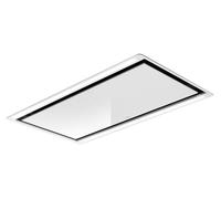Elica Hilight Verre H30 WH / La / 100 Hotte La Île Aspirants 770 M/H Strip LED