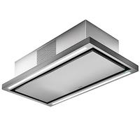 Elica Hotte de plafond CLOUD SEVEN IX/F/90 - 90 cm Inox - recyclage - 760 m³/h - 3 vitesses