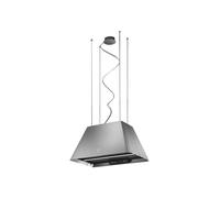 ÉLICE IKONA LIGHT IX/F/60 HOTTE ÎLE FILTRANTE ÉCLAIRAGE LED EN INOX