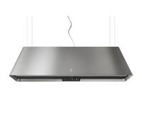 elica IKONA MAXXI PURE IX/F/120 - PRF0171196 Hotte Îlot Largeur 120 cm, Acier Inoxydable