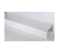 ELICA tuyau rectangulaire KIT0120991 L 1000x89x222 mm pour hotte à évacuation NIKOLATESLA (Blanc - plastique)