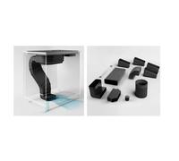 Elica KIT0199835, Kit d'installation d'échappement pour mode recirculation (sortie sous meuble), Black