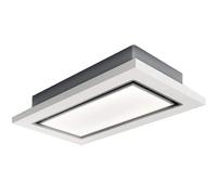 ELICA hotte au plafond LULLABY évacuation (Blanc - Bois laqué et acier inoxydable)