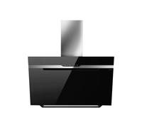 ELICA Majestic BL/A/90 Cappa Aspirante Murale Noir 90 cm Inox+Vetro