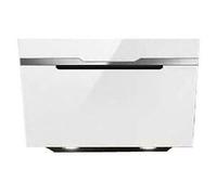ELICA hotte murale MAJESTIC 90 cm (Blanc - Acier Inox et verre)
