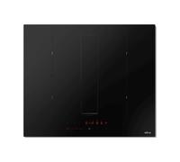 elica NIKOLATESLA FIT RAW BR/A/60 - PRF0203695 Table de cuisson à induction avec hotte aspirante intégrée Encastrable | Classe énergétique A | Verre noir mat, Hotte aspirante intégrée, 4 zones de cuis