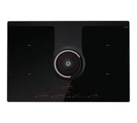 Elica NikolaTesla HP BL/F/83 - Table de cuisson à induction - 4 plaques de cuisson - Niche - largeur : 80.7 cm - profondeur : 49.2 cm noir avec échappement descendant (recirculation) Noi