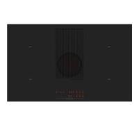 Elica NikolaTesla Prime BL/A/83 - Table de cuisson à induction - 4 plaques de cuisson - Niche - largeur : 80.7 cm - profondeur : 49.2 cm - classe A - noir avec échappement courant descendant (extracti