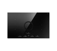 ELICA plaque à induction NIKOLATESLA SWITCH GLOW EVO avec hotte aspirante convertible en recyclage (Noir - Verre)
