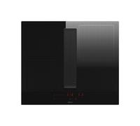 Elica Table de cuisson induction aspirante NT VELVET BL/F BO/60 – 60 cm 4 feux 7400 W Noir