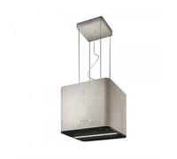 ELICA Pix Concrete / F/42 Hotte La Île Filtrante Effet Béton 42 CM Classe A
