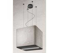 Elica Pix Concrete / Pour / 42 Hotte Île Filtrante Effet Béton Touch Classe A