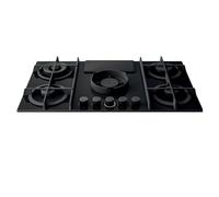 Elica NIKOLATESLA FLAME BL/A/88 Noir Intégré 88 cm Gaz 4 zone(s) Hotte intégrée