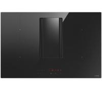 Elica Table de cuisson aspirante NIKOLATESLA ALPHA BL/A/78 Induction 78 cm 4 feux 7400 W Noir