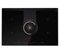 Elica PRF0196322, Plaque de cuisson à induction avec hotte aspirante intégrée NIKOLATESLA ONE HP EVO BL/A/83, Black