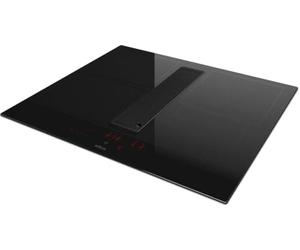 Elica PRF0196869, Plaque de cuisson à induction avec hotte aspirante intégrée NIKOLATESLA VELVET BL/A/60, Black