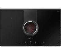 Elica PRF0200577, Plaque de cuisson à induction avec hotte aspirante intégrée NIKOLATESLA ONE HP RAW BR/A/83, Black