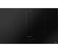 Elica PRF0202499, Plaque de cuisson à induction avec hotte aspirante intégrée NIKOLATESLA FIT XL RAW BR/A/83, Black