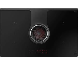 Elica PRF0203698, Cuisne d'induction avec hotte d'échappement intégrée NIKOLATESLA ONE EVO RAW BR/A/83, Black