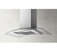 Elica Reef Island Ix / La / 90 Hotte Île Aspirants 600 m3 90X60 Acier Inox/Verre