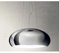 Elica Seashell Ix / Pour / 80 Hotte Île Ill. Fluo Devo Blanc Inox Poli