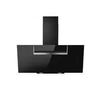 ÉLICE SHEEN S BL/A/90 HOTTE MURALE ASPIRANTE TOUCH CONTROL VERRE NOIR